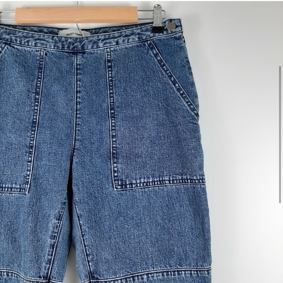 Rachel Comey Pursue Bell Hem Crop Denim Jeans Size 6 - Picture 5 of 11